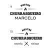 Tábua de Churrasco Retangular 40 x 25 cm – Pequena 10 Modelo Personalizacao 3