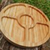 Petisqueira Redonda de Pinus 24 cm 2