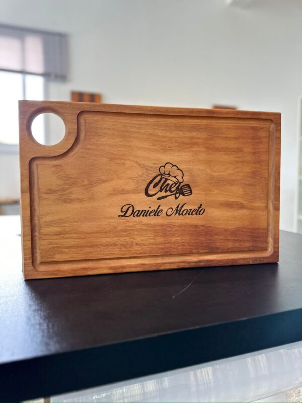Tábua de Corte com Pegador 40x25x2.2cm - Imagem 3