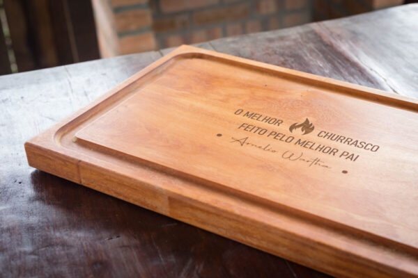 Kit Churrasco Personalizado Dia dos Pais – Tábua Grande + Faca - Image 6