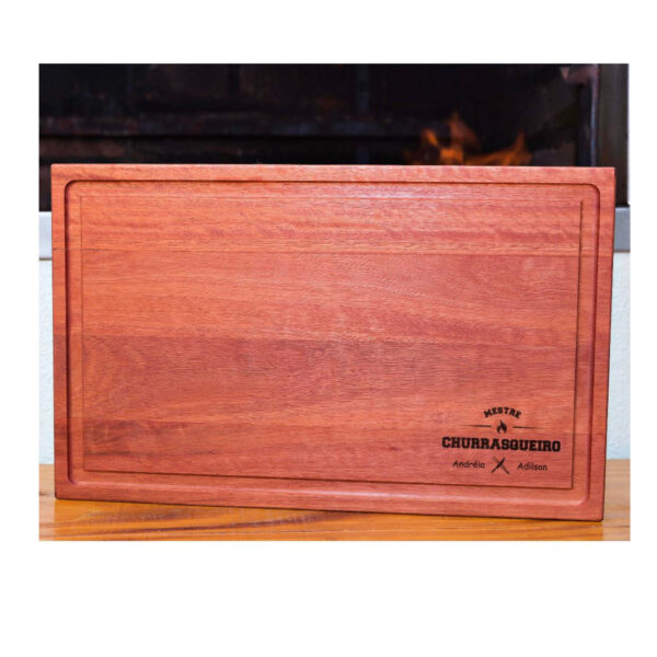 Tábua de churrasco Premium 50x30x3.5cm (grande)