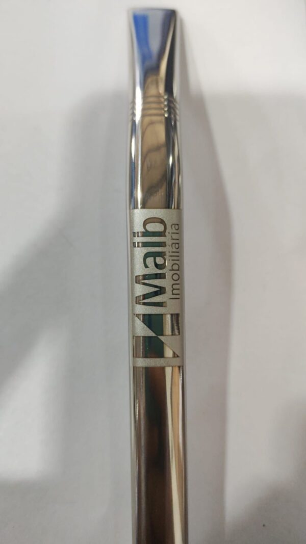 Bomba em inox 21cm ( valor para 10 unidades) personalizada - Image 2