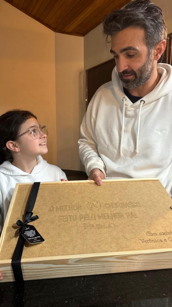 KIT (TÁBUA, FACA E CAIXA) brinde abridor de garrafa personalizado - Imagem 8