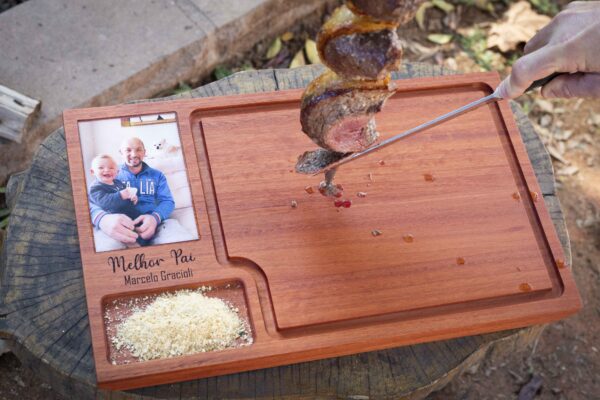 Tábua de Corte 50x30x3cm/ Personalizada GW – Modelo Exclusivo com Foto Resinada - Imagem 10