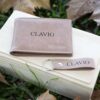 Carteira e chaveiro em corino/ personalizado (acompanha caixa de madeira para presentear) 2 gw 93