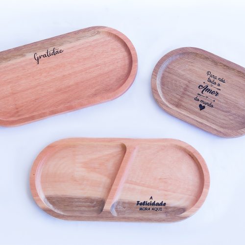 Kit 3 Bandejas para Servir Petiscos (4)