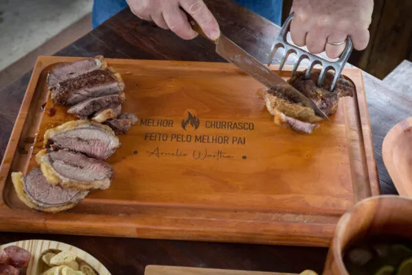 Kit Churrasco Personalizado Dia dos Pais – Tábua Grande + Faca - Image 4