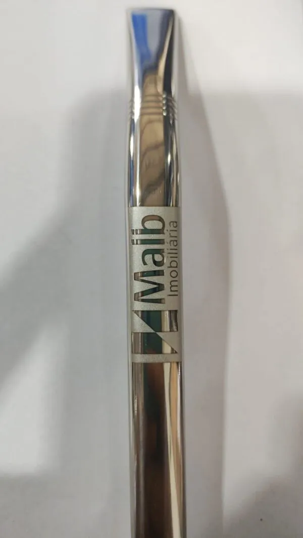 Bomba em inox 21cm ( valor para 10 unidades) personalizada - Image 2