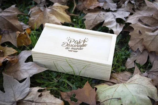 Carteira e chaveiro em corino/ personalizado (acompanha caixa de madeira para presentear) - Image 3